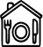 Home-cooked meals icon